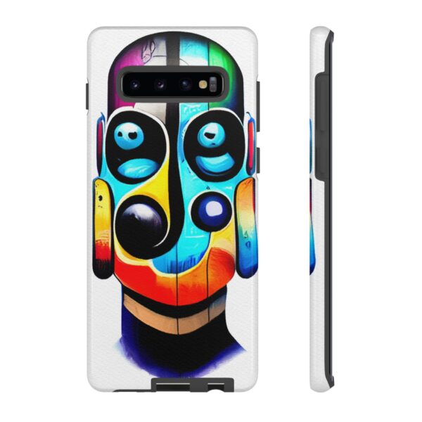 Rainbow Designs Robot On Tough Cases Custom Phone Cases For iPhone Google Pixel and Samsung Series - Image 15