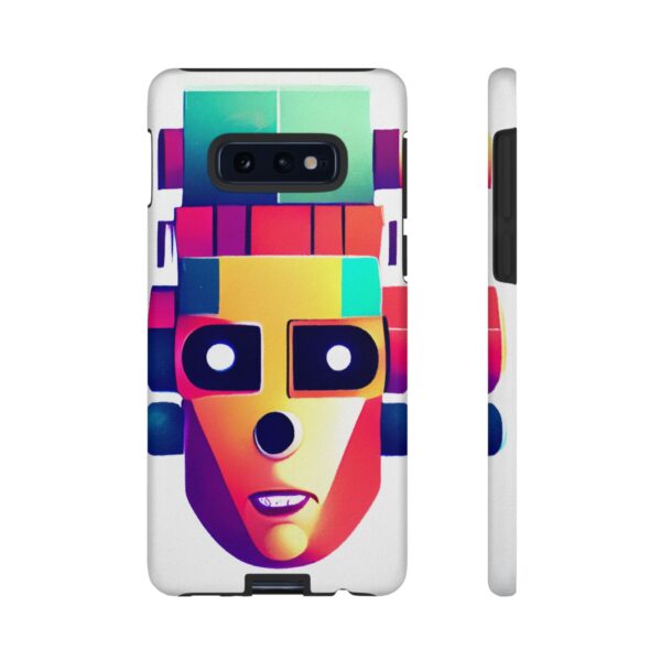 Rainbow Designs Robot On Tough Cases Custom Phone Cases For iPhone Google Pixel and Samsung Series - Image 14