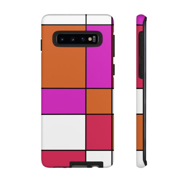 Rainbow Designs Mondrian Art On Tough Cases Custom Phone Cases For iPhone Google Pixel and Samsung Series - Image 18