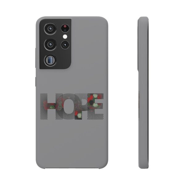 Rainbow Designs "HOPE" On Snap Cases For iPhone  and Samsung - Image 122