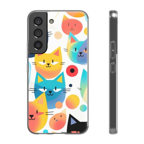 Funny Cat Flexi Cases For iPhone and Samsung - Image 176