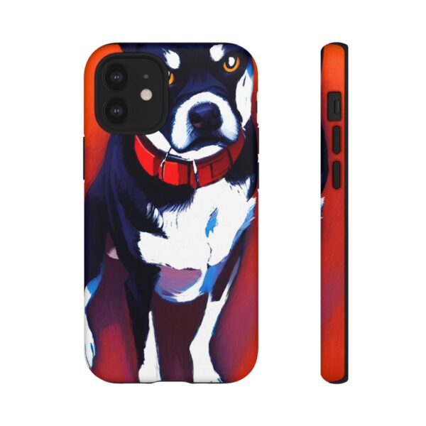 Rainbow Designs Dog Portrait On Tough Cases Custom Phone Cases For iPhone Google Pixel and Samsung Series. - Image 32