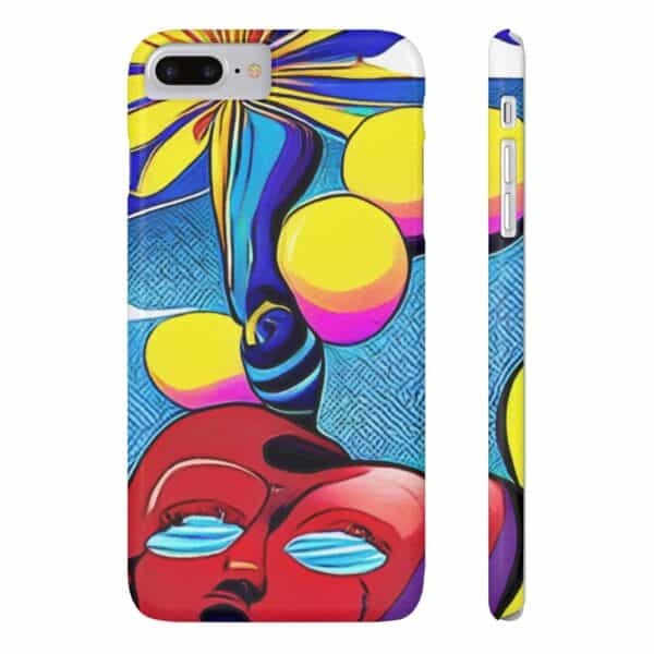 Rainbow Designs Digital Art On Slim Phone Cases Case-Mate Custom Phone Cases For iPhone and Samsung Series