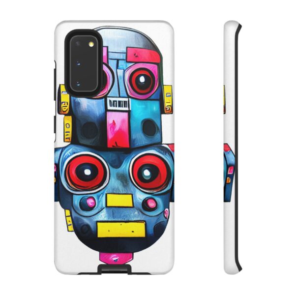 Rainbow Designs Robot On Tough Cases Custom Phone Cases For iPhone Google Pixel and Samsung Series - Image 26