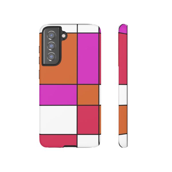 Rainbow Designs Mondrian Art On Tough Cases Custom Phone Cases For iPhone Google Pixel and Samsung Series - Image 81