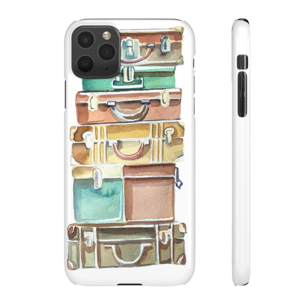 Suitcases stack Snap Cases Custom Phone Cases For Samsung Google Pixel and iPhone Lines - Image 49