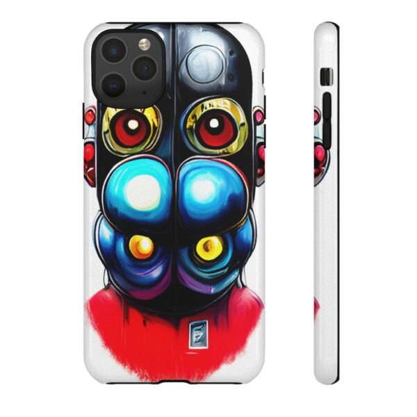 Rainbow Designs Robot On Tough Cases Custom Phone Cases For iPhone Google Pixel and Samsung Series - Image 23