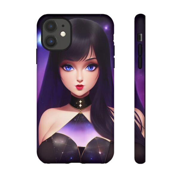 Rainbow Designs Beautiful Girl On Tough Cases Custom Phone Case For Samsung Galaxy S22 Ultra and iPhone 11 - Image 2