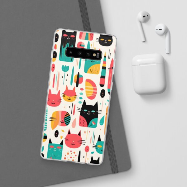 Cute Kitten Flexi Cases 2 For iPhone and Samsung - Image 117