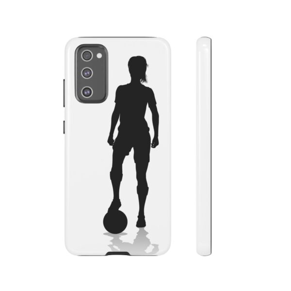 Silhouette Football Player Women Tough Cases Custom Phone Cases For iPhone Google Pixel and Samsung Series - Image 61