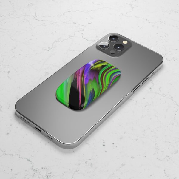 Rainbow Designs On Phone Click-On Grip For Custom Phone Case - Image 4