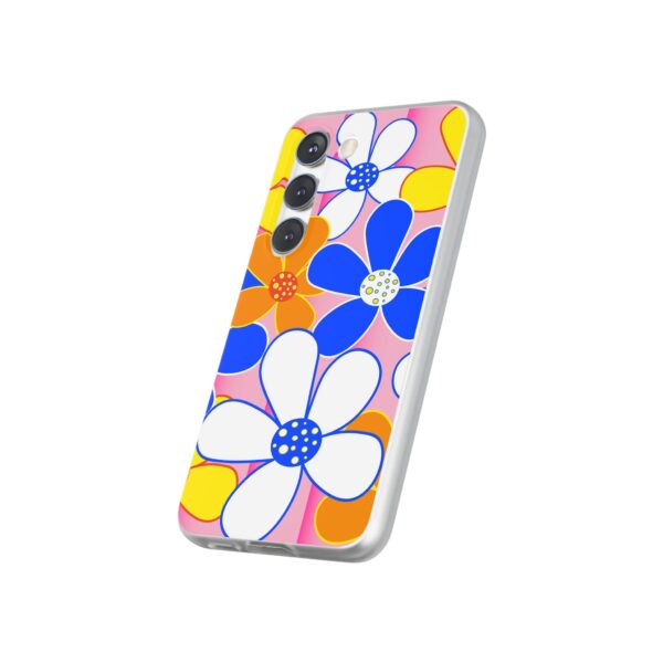 Cartoon Flowers Flexi Cases For iPhone and Samsung - Image 216