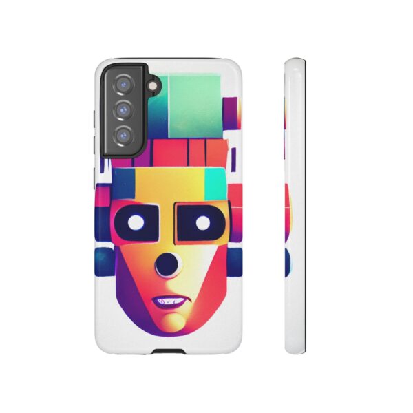 Rainbow Designs Robot On Tough Cases Custom Phone Cases For iPhone Google Pixel and Samsung Series - Image 79