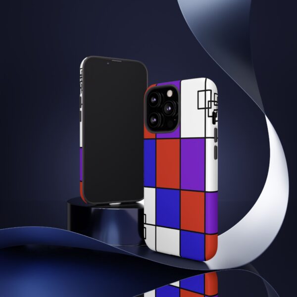 Rainbow Designs Mondrian Art On Tough Cases Custom Phone Cases For iPhone Google Pixel and Samsung Series - Image 50