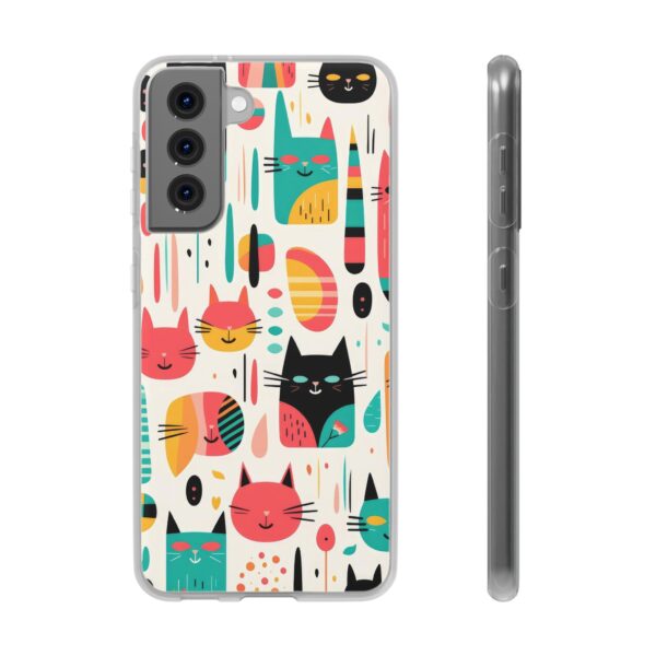 Cute Kitten Flexi Cases 2 For iPhone and Samsung - Image 155