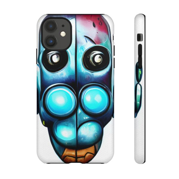 Rainbow Designs Robot On Tough Cases Custom Phone Cases For iPhone Google Pixel and Samsung Series - Image 20