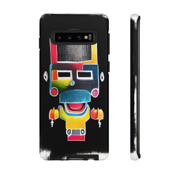 Rainbow Designs Robot On Tough Cases Custom Phone Cases For iPhone Google Pixel and Samsung Series - Image 16