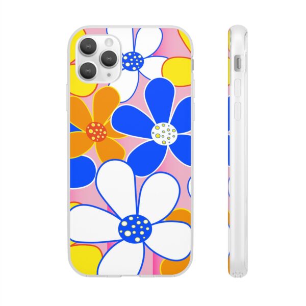 Cartoon Flowers Flexi Cases For iPhone and Samsung - Image 40