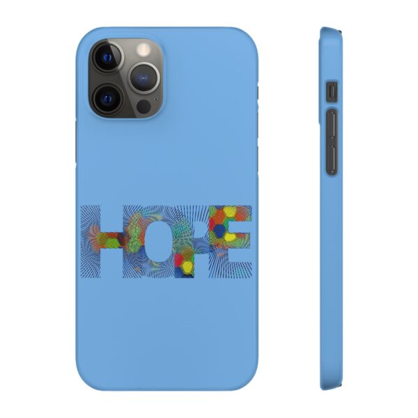 Rainbow Designs "HOPE" On Snap Cases For iPhone  and Samsung - Image 77