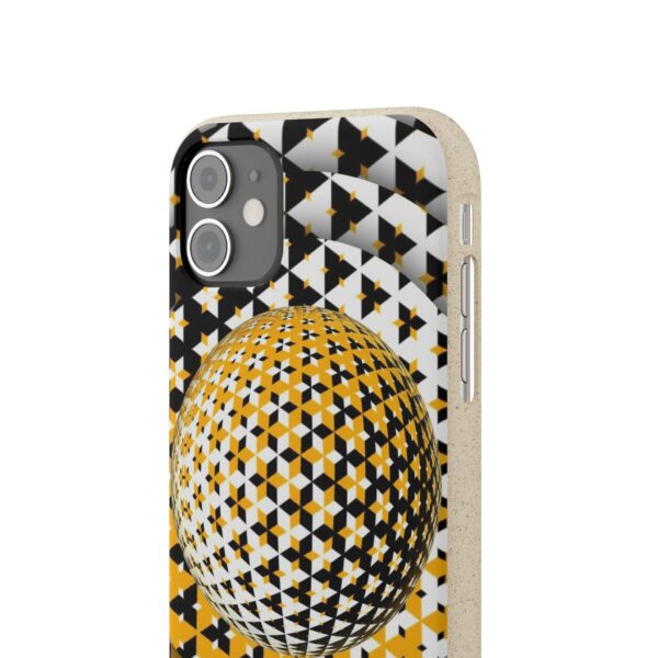 Yellow Gold Sphere Biodegradable Cases For iPhone and Samsung - Image 63