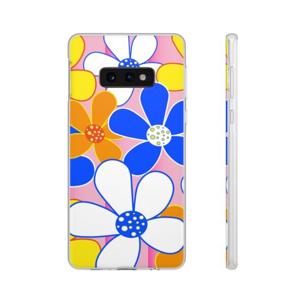 Cartoon Flowers Flexi Cases For iPhone and Samsung - Image 123