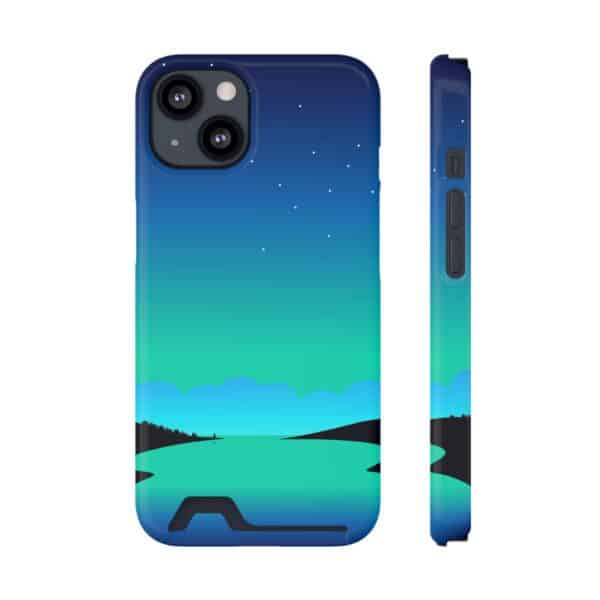 Lake In Island Phone Case With Card Holder Custom Phone Cases For iPhone and Samsung - Image 105