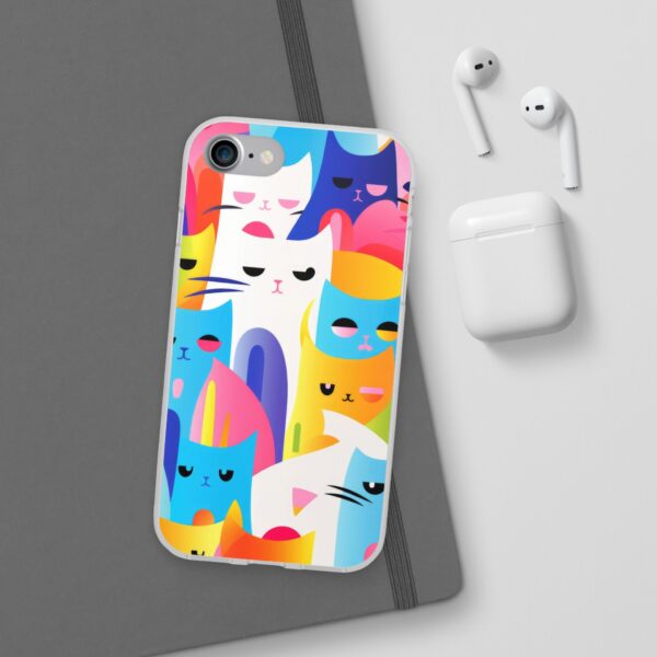 Cute Kitten Flexi Cases 1 For iPhone and Samsung - Image 12