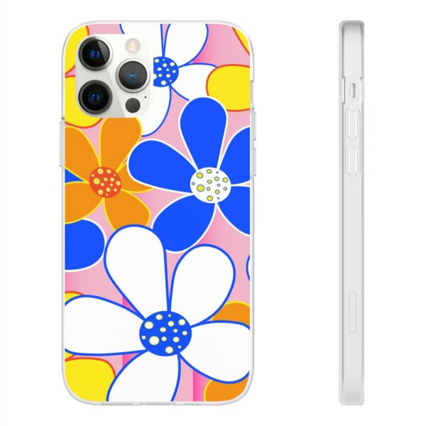 Cartoon Flowers Flexi Cases For iPhone and Samsung - Image 49