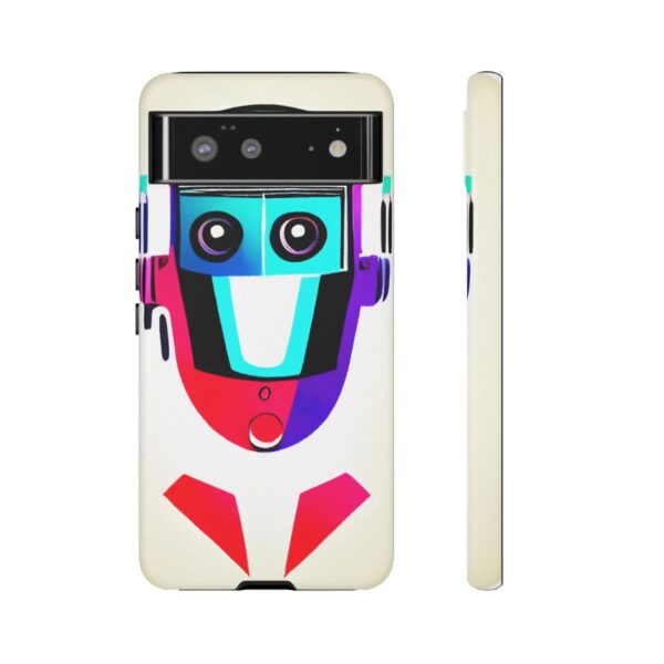 Rainbow Designs Robot On Tough Cases Custom Phone Cases For iPhone Google Pixel and Samsung Series - Image 73