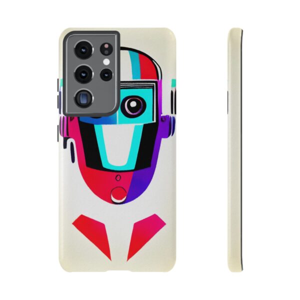 Rainbow Designs Robot On Tough Cases Custom Phone Cases For iPhone Google Pixel and Samsung Series - Image 63