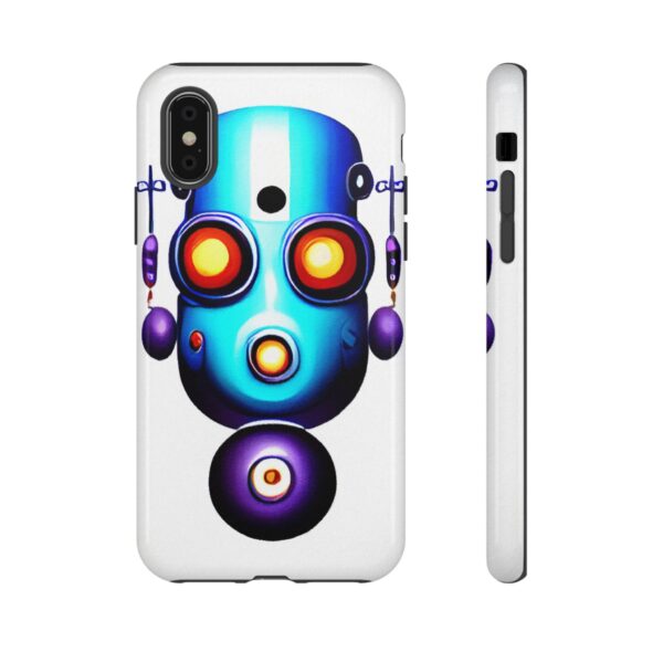 Rainbow Designs Robot On Tough Cases Custom Phone Cases For iPhone Google Pixel and Samsung Series - Image 5