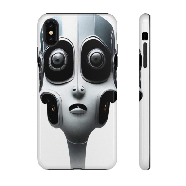 Rainbow Designs Robot On Tough Cases Custom Phone Cases For iPhone Google Pixel and Samsung Series. - Image 11