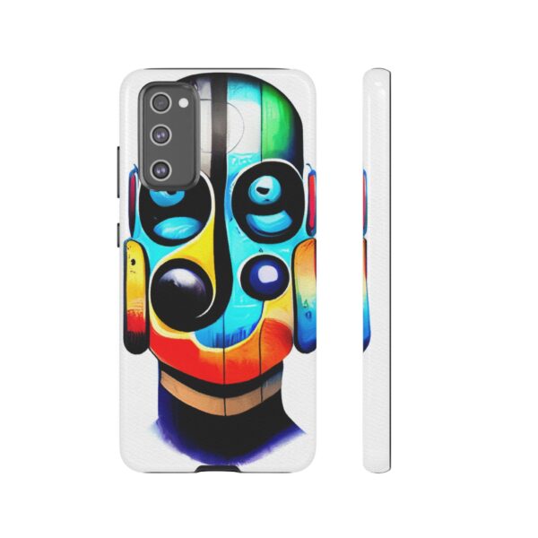 Rainbow Designs Robot On Tough Cases Custom Phone Cases For iPhone Google Pixel and Samsung Series - Image 75