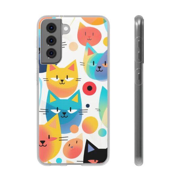 Funny Cat Flexi Cases For iPhone and Samsung - Image 155