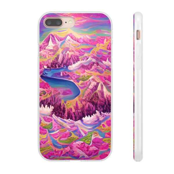 Rainbow Designs Colorful Nature On Flexi Cases Custom Phone Cases For iPhone and Samsung Series - Image 91