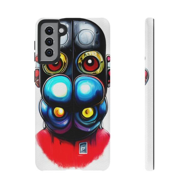 Rainbow Designs Robot On Tough Cases Custom Phone Cases For iPhone Google Pixel and Samsung Series - Image 61