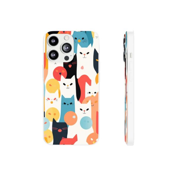 Cute Kitten Flexi Cases 4 For iPhone and Samsung - Image 133