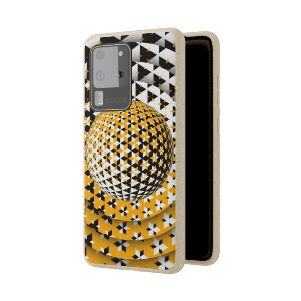 Yellow Gold Sphere Biodegradable Cases For iPhone and Samsung - Image 10