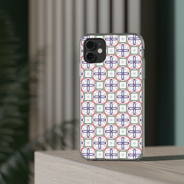 Intricate Geometric Design Clear Cases For iPhone & Samsung - Image 36