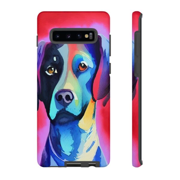 Rainbow Designs Dog Portrait On Tough Cases Custom Phone Cases For iPhone Google Pixel and Samsung Series - Image 17