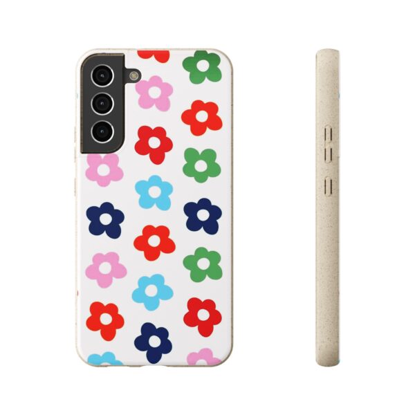 Modern Flower Pattern Biodegradable Cases 🌿🌼 For iPhone and Samsung! 📱🌿 - Image 141