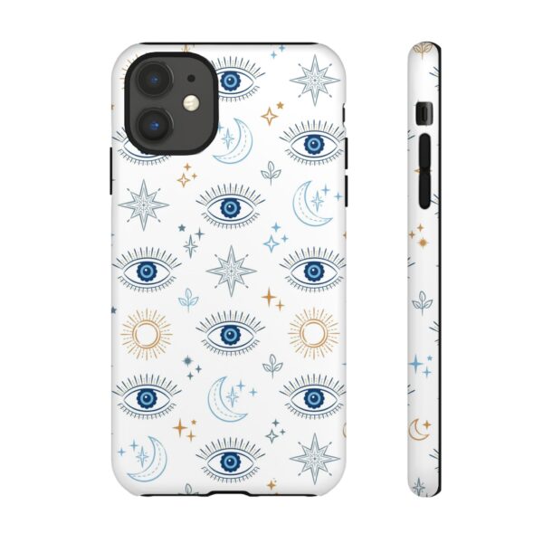 Rainbow Designs Evil eye Rainbow Designs Tough Cases Custom Phone Cases For iPhone Series Google Pixel and Samsung Series - Image 2