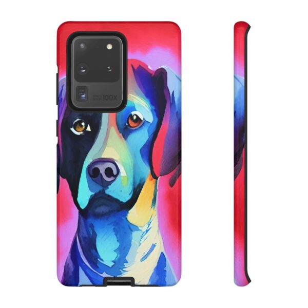 Rainbow Designs Dog Portrait On Tough Cases Custom Phone Cases For iPhone Google Pixel and Samsung Series - Image 27