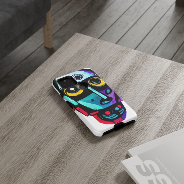 Rainbow Designs Robot On Tough Cases Custom Phone Cases For iPhone Google Pixel and Samsung Series - Image 70