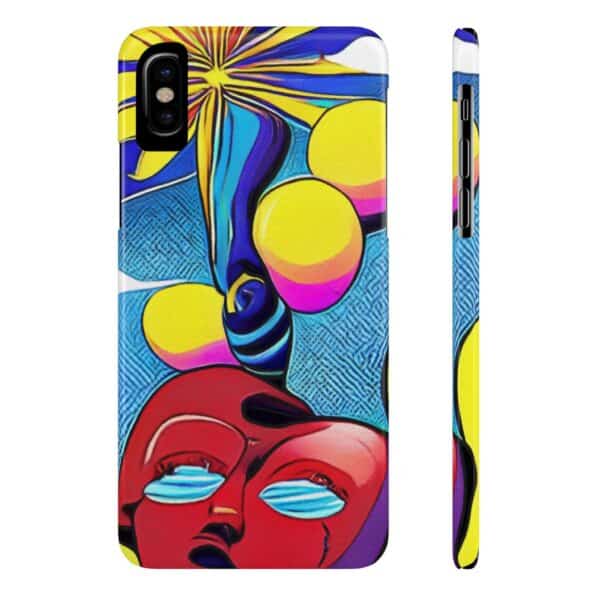 Rainbow Designs Digital Art On Slim Phone Cases Case-Mate Custom Phone Cases For iPhone and Samsung Series - Image 3