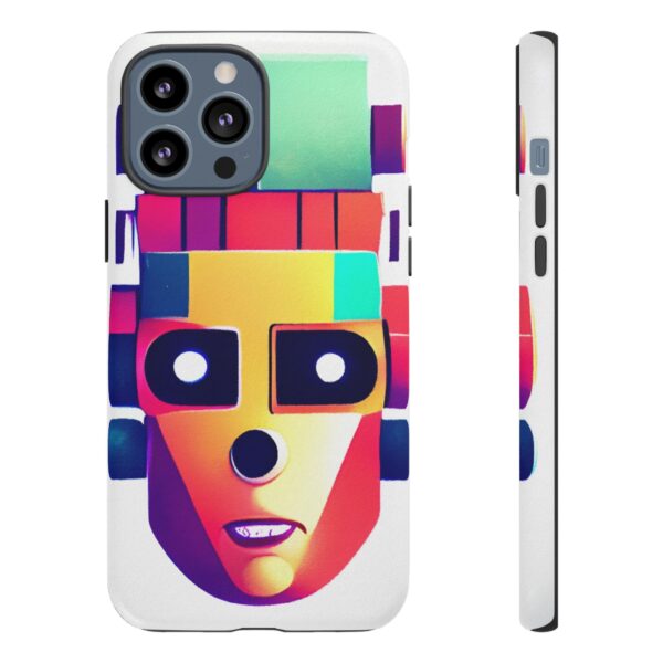 Rainbow Designs Robot On Tough Cases Custom Phone Cases For iPhone Google Pixel and Samsung Series - Image 53