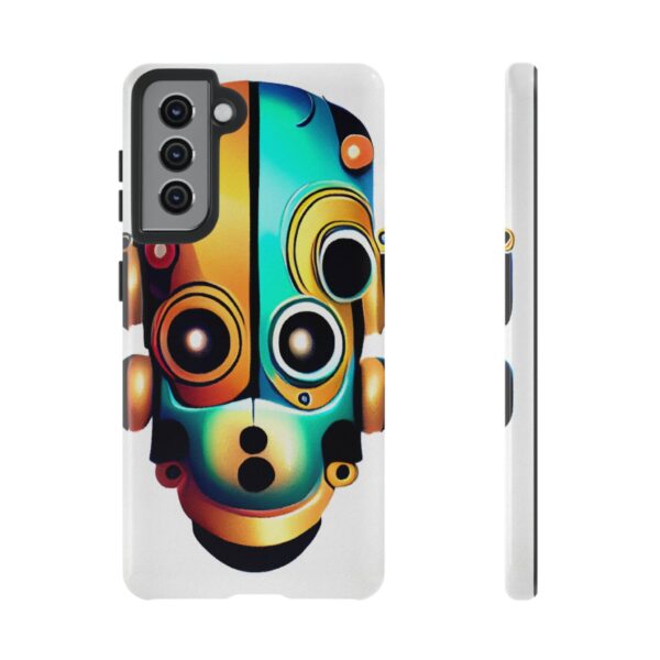 Rainbow Designs Robot On Tough Cases Custom Phone Cases For iPhone Google Pixel and Samsung Series - Image 55