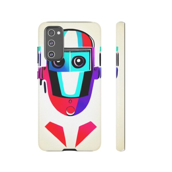 Rainbow Designs Robot On Tough Cases Custom Phone Cases For iPhone Google Pixel and Samsung Series - Image 77