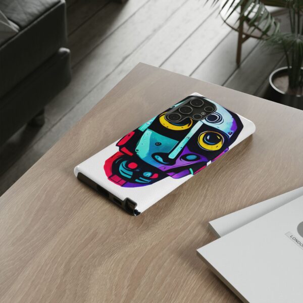 Rainbow Designs Robot On Tough Cases Custom Phone Cases For iPhone Google Pixel and Samsung Series - Image 92