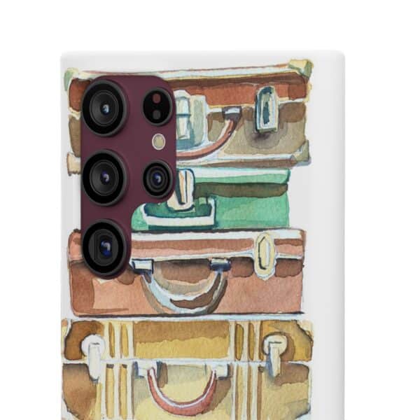 Suitcases stack Snap Cases Custom Phone Cases For Samsung Google Pixel and iPhone Lines - Image 135